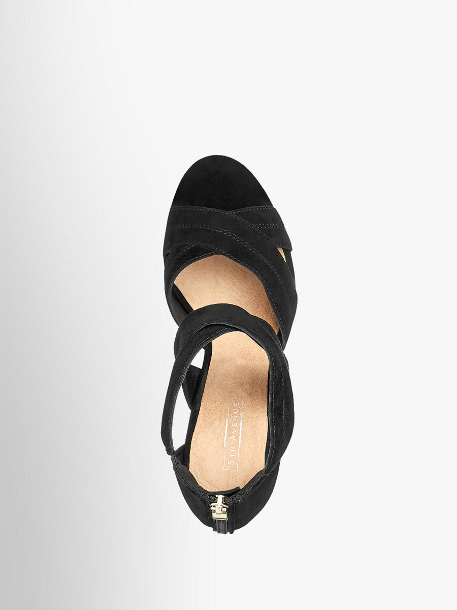 Sandalette von 5th Avenue in schwarz DEICHMANN Sandalette von 5th Avenue in schwarz DEICHMANN